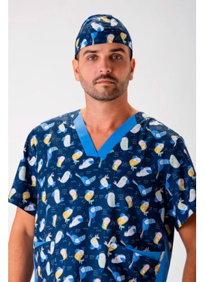Bandana de estética estampada Workteam M863