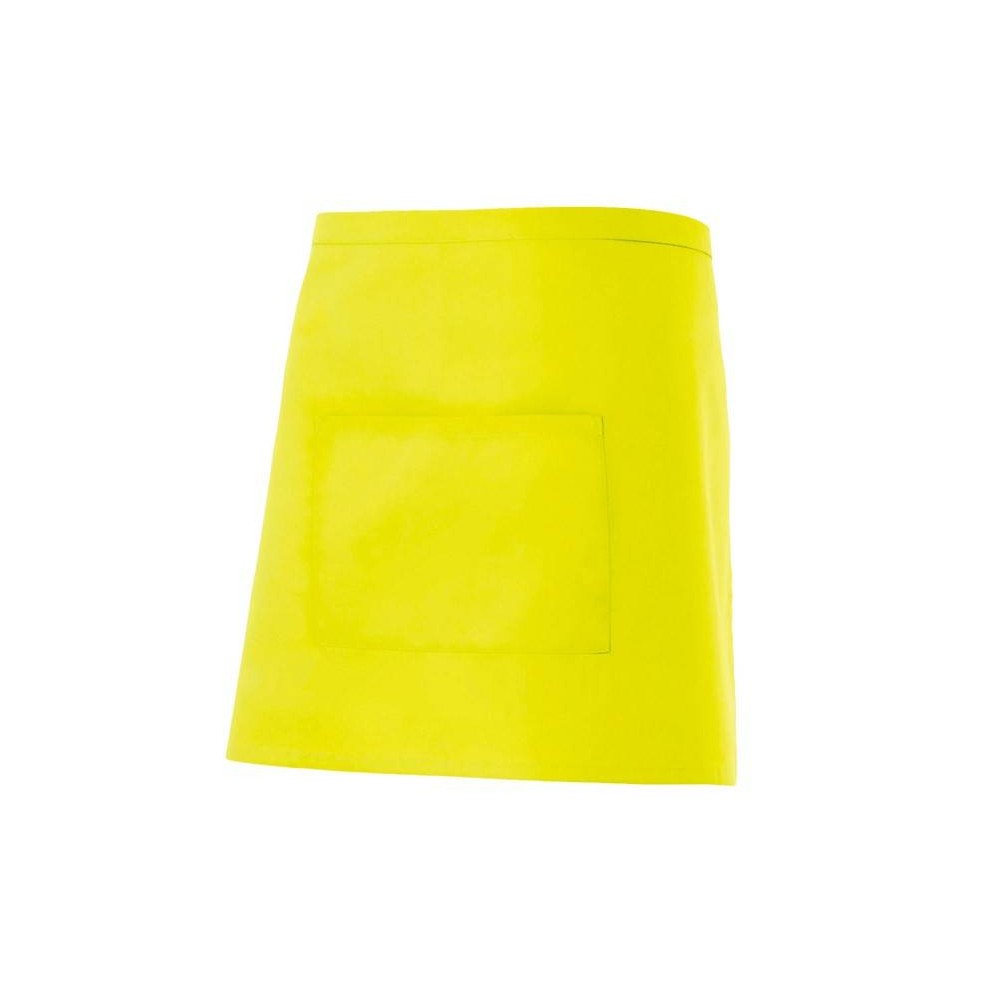 Delantal corto camarero Amarillo claro Velilla 404201