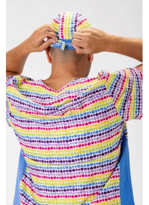 Bandana sanitaria elástica con ajuste trasero Workteam M864