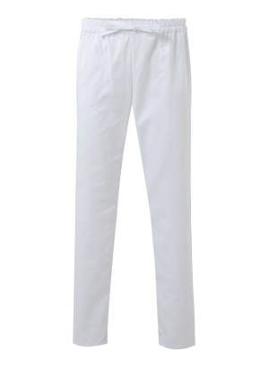 Pantalón pijama sanitario ajustable Velilla 533001 Blanco