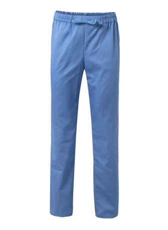 Pantalón pijama sanitario ajustable Velilla 533001 Celeste