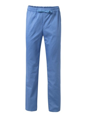 Pantalón pijama sanitario ajustable Velilla 533001 Celeste