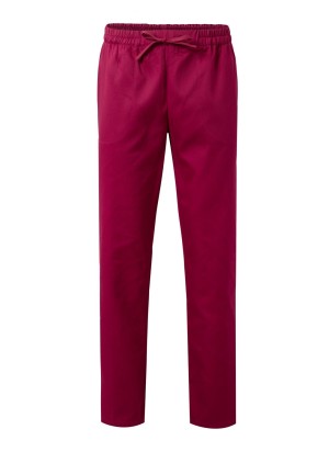 Pantalón pijama sanitario ajustable Velilla 533001 Burdeos