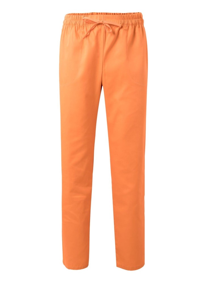 Pantalón pijama sanitario ajustable Velilla 533001 Naranja claro