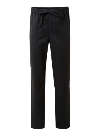 Pantalón pijama sanitario ajustable Velilla 533001 Negro