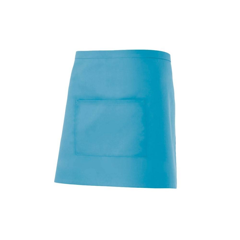 Delantal corto camarero Turquesa Velilla 404201