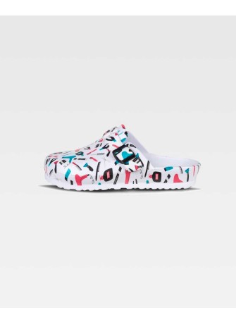 Zueco sanitario estampado resistente con hebilla Workteam P2017
