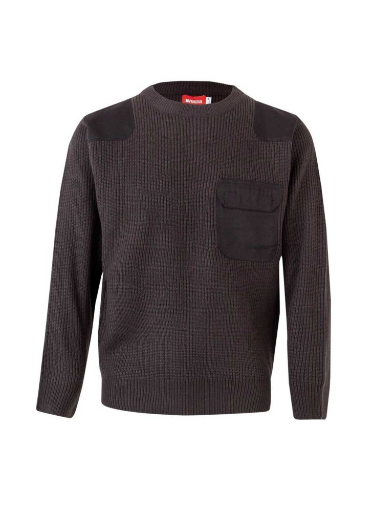 Jersey de trabajo reforzado Velilla 100 Gris