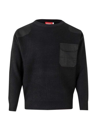Jersey de trabajo reforzado Velilla 100 Marino