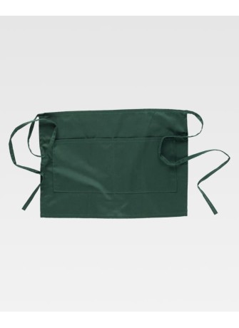 Delantal corto de camarero Workteam M101 Verde oliva