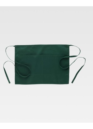 Delantal corto de camarero Workteam M101 Verde botella