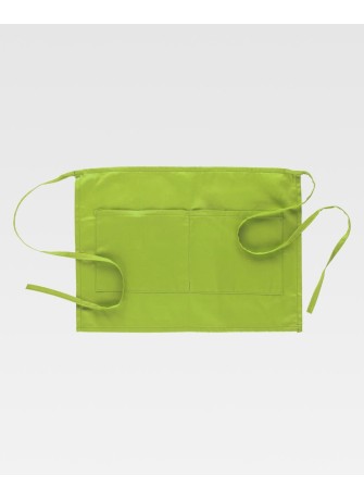 Delantal corto de camarero Workteam M101 Verde Lima