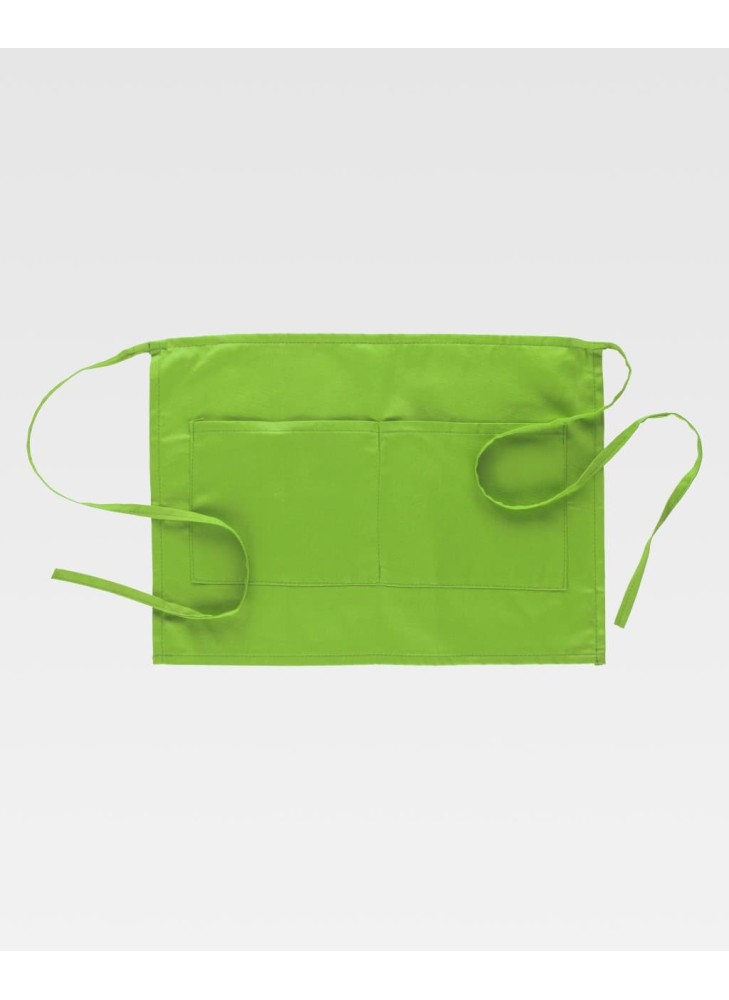Delantal corto de camarero Workteam M101 Verde Manzana