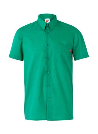 Camisa de trabajo manga corta Velilla 531 Verde