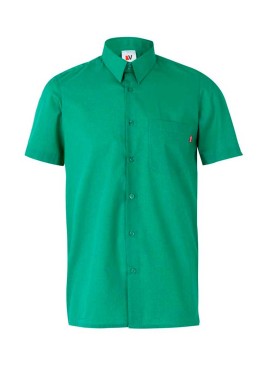 Camisa de trabajo manga corta Velilla 531 Verde