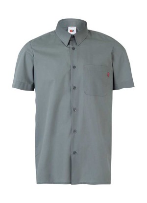 Camisa de trabajo manga corta Velilla 531 Gris