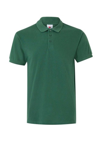 Polo de trabajo transpirable Velilla 105502 Verde Vosque
