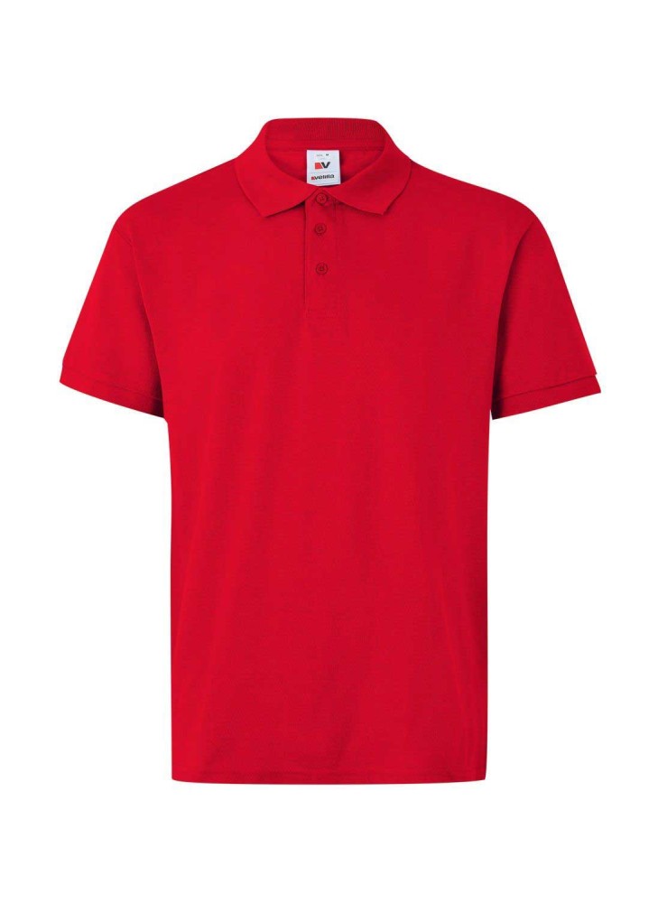 Polo de trabajo transpirable Velilla 105502 Rojo