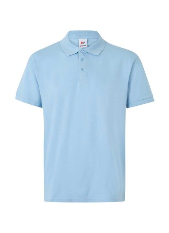 Polo de trabajo transpirable Velilla 105502 Celeste claro