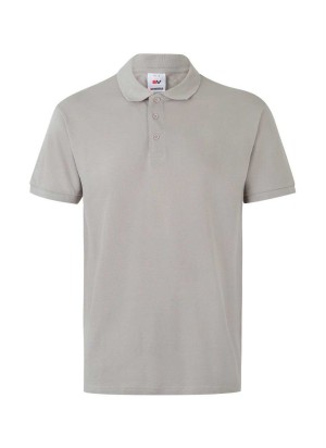 Polo de trabajo transpirable Velilla 105502 Gris Perla