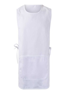 Delantal casulla industria alimentaria Velilla 254201 Blanca