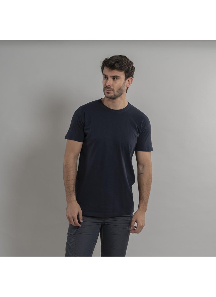Camiseta de trabajo hombre Algodón Garys 850015 marino