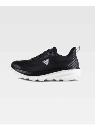 Zapatilla deportiva resistente con cordones Workteam P4004 Negra