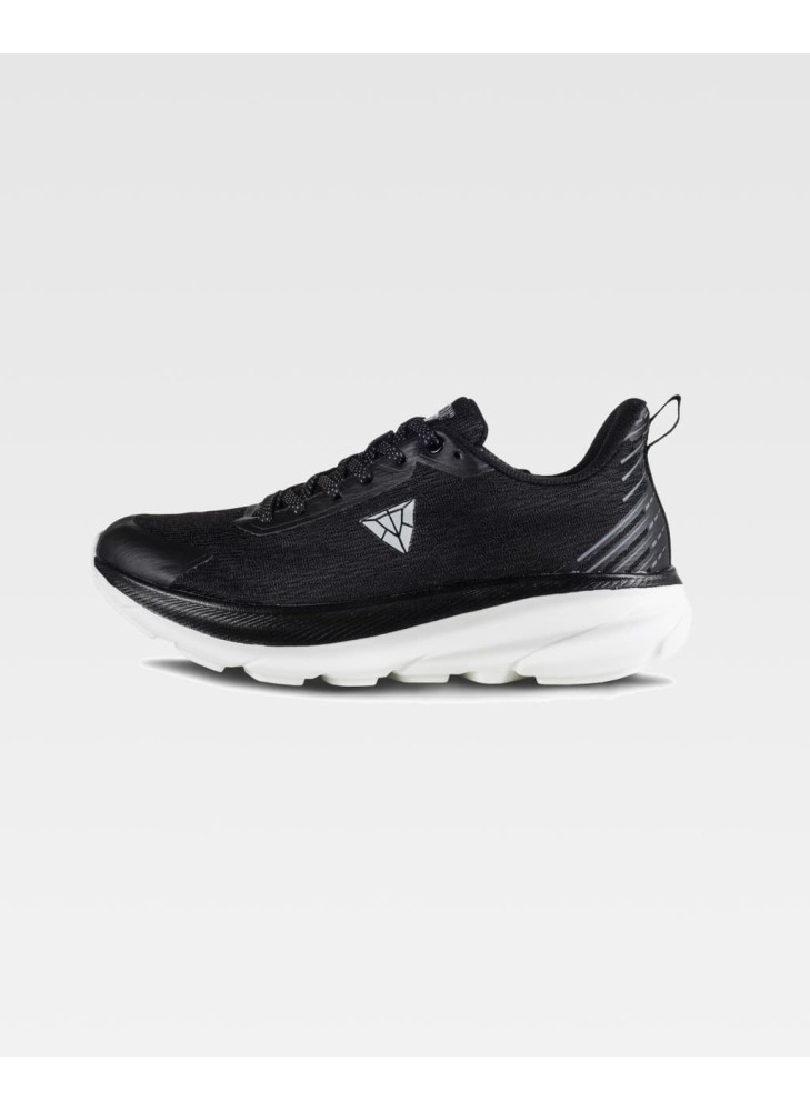 Zapatilla deportiva resistente con cordones Workteam P4004 Negra