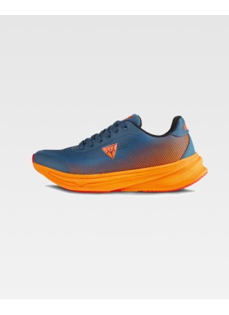 Zapatilla deportiva antideslizante y resistente Workteram P4005 Azafata-naranja