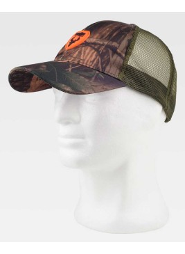 Gorra estampada de camuflaje con rejilla Workteam WFA986