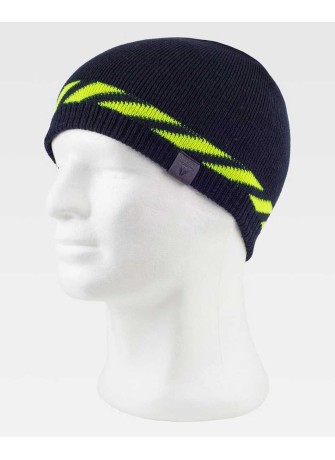 Gorro alta visibilidad Workteam WFA917 Marino-Amarillo