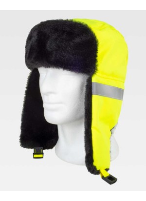 Gorro de protección con orejeras ablatibles Workteam WFA935 Amarillo-negro
