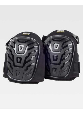 Rodilleras protección de gel con forro de neopreno Workteam WFA232 Negra