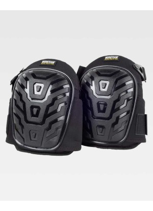 Rodilleras protección de gel con forro de neopreno Workteam WFA232 Negra