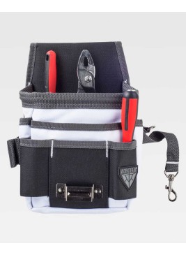 Bolsa de trabajo para herramientas Worteam WFA554 Negro-blanco
