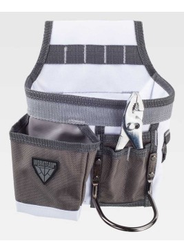 Bolsa de trabajo para herramientas Workteam WFA555 Blanco-gris