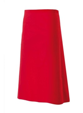 Delantal largo Rojo Velilla 404202