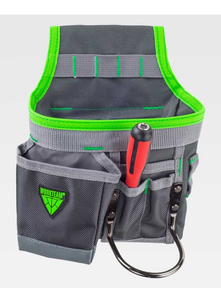 Bolsa de trabajo para herramientas Workteam WFA555 Gris-verde