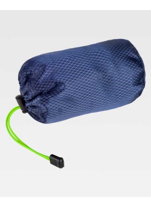 Mochila enrollable con capacidad Workteam WFA415 Marino-verde flúor
