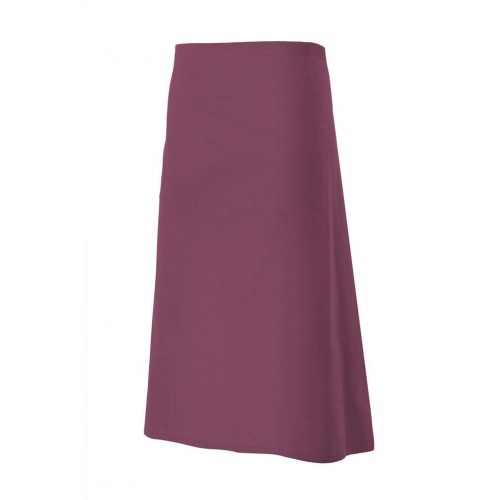 Delantal largo Granate Velilla 404202