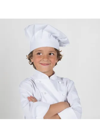 Gorro infantil de chef Garys 4451 Blanco