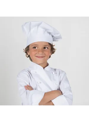 Gorro infantil de chef Garys 4451 Blanco
