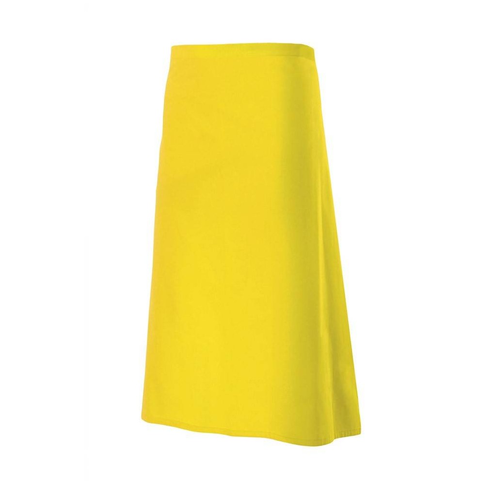 Delantal largo Amarillo flúor Velilla 404202