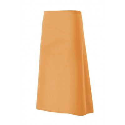 Delantal largo Naranja Claro Velilla 404202
