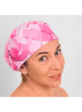 Gorro sanitario estampado Garys 447400 Rosa
