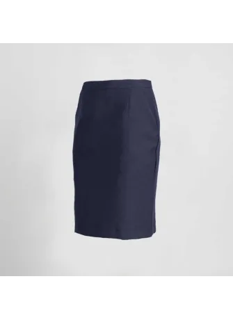 Falda de trabajo de mujer Garys 113F00 Marino