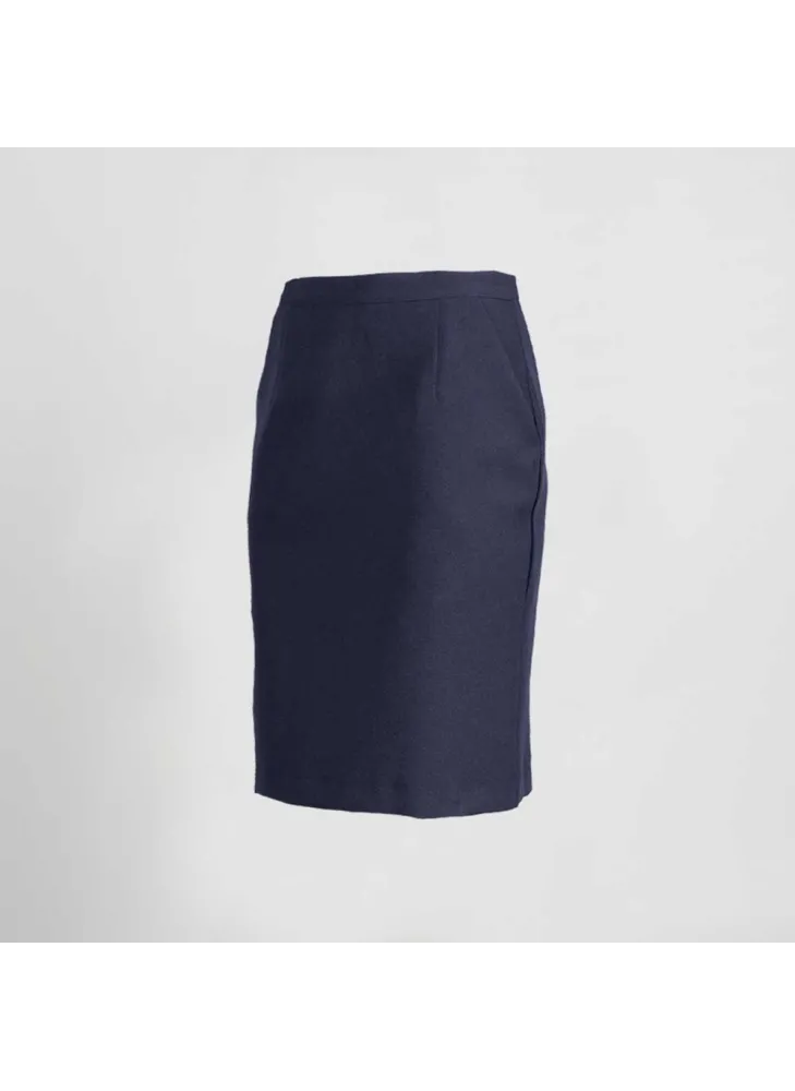 Falda de trabajo de mujer Garys 113F00 Marino