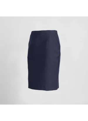 Falda de trabajo de mujer Garys 113F00 Marino