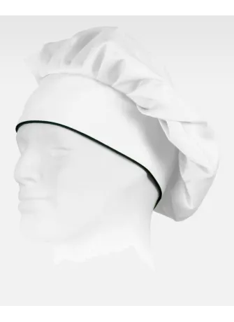Gorro de cocina champiñon Workteam M603 Blanco