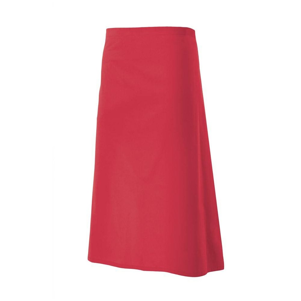 Delantal largo Rojo coral  Velilla 404202